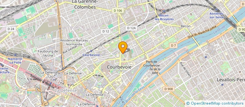 localisation de l'entreprise PIXELLE à RUEIL-MALMAISON