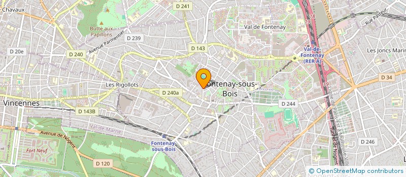 localisation de l'entreprise PIXELMELODIE à FONTENAY-SOUS-BOIS