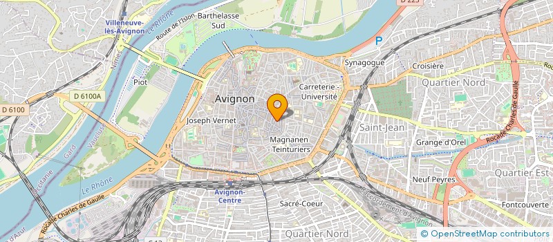 localisation de l'entreprise PIXELS A PISTON  AVIGNON