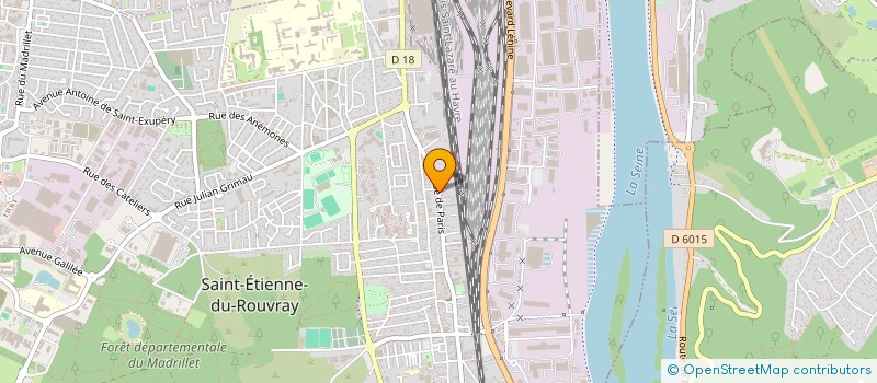 localisation de l'entreprise PIXELS EN SEINE  SAINT-ETIENNE-DU-ROUVRAY