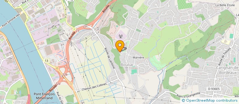 localisation de l'entreprise PIXELS ET GRAINS D'ARGENT  BOULIAC