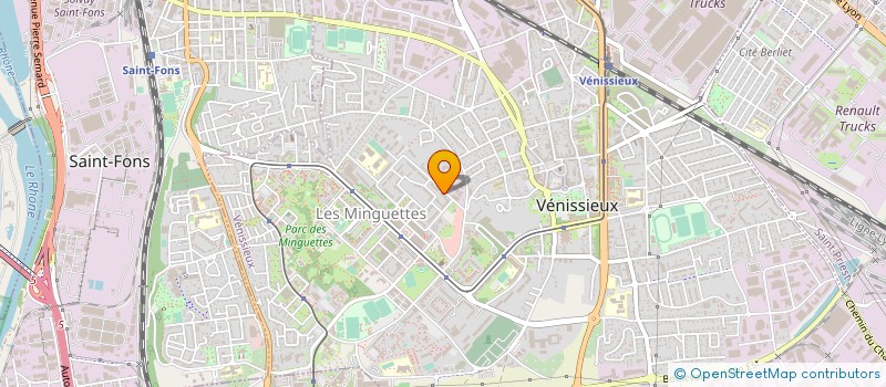 localisation de l'entreprise PIXELS F.O à VENISSIEUX