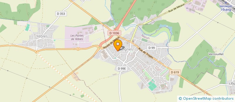 localisation de l'entreprise PIXELSPLUS à GUIGNES