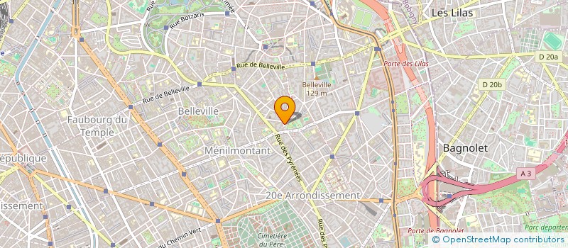 localisation de l'entreprise PIXERECOURT 10  PARIS