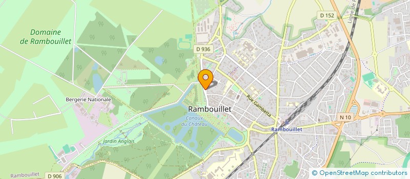 localisation de l'entreprise PIXICORE  RAMBOUILLET