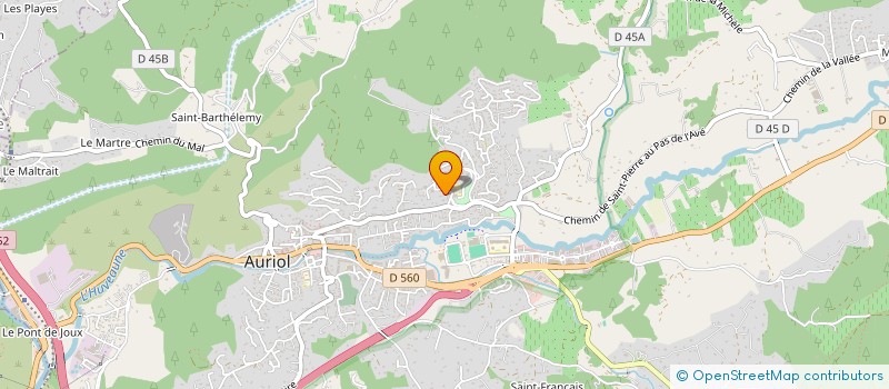 localisation de l'entreprise PIXIE 13 à AURIOL