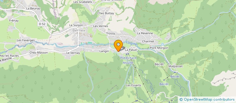 localisation de l'entreprise PIXILA  BERNEX