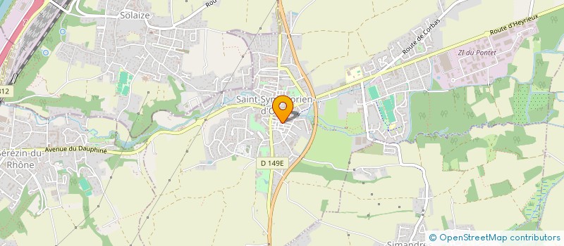 localisation de l'entreprise PIXIPLAN  SAINT-SYMPHORIEN-D'OZON