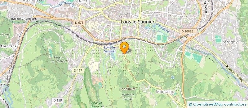 localisation de l'entreprise PIXIT INFOGRAPHIE à LONS-LE-SAUNIER