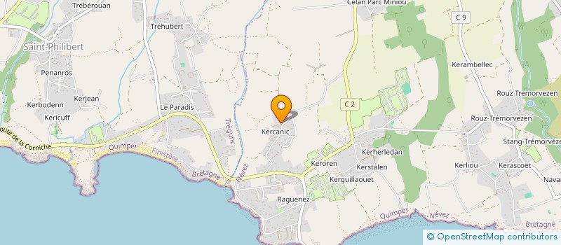 localisation de l'entreprise PIXITE PRODUCT MANAGEMENT  NEVEZ