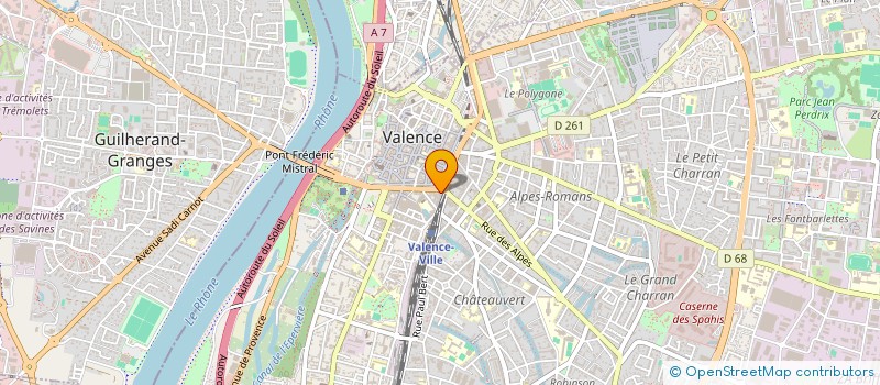 localisation de l'entreprise PIXIVA SOLUTIONS à VALENCE