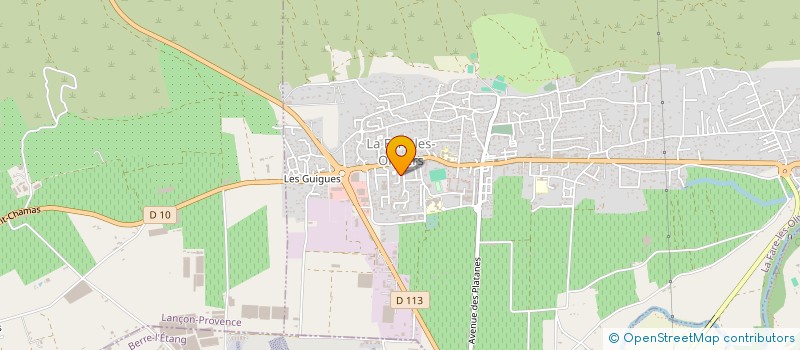 localisation de l'entreprise PIXIZ STUDIO  LA FARE-LES-OLIVIERS