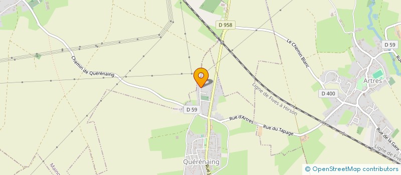 localisation de l'entreprise PIXO  QUERENAING