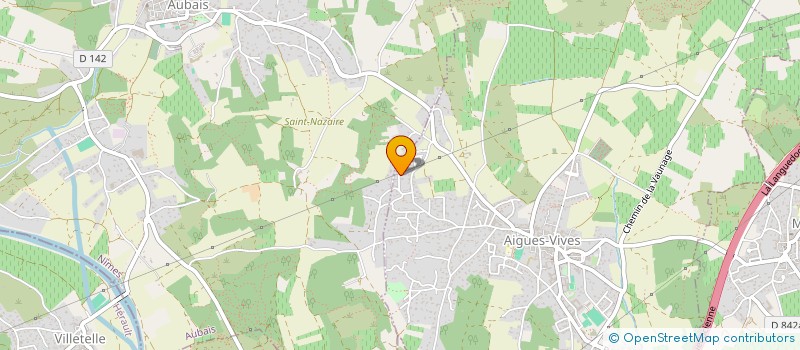 localisation de l'entreprise PIXOLIA  AIGUES-VIVES