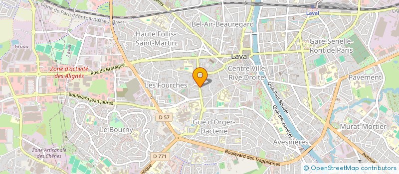 localisation de l'entreprise PIXOM MEDIAS à LAVAL