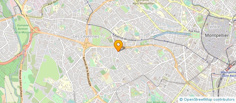 localisation de l'entreprise PIXON  MONTPELLIER