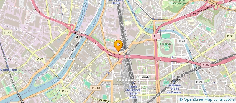 localisation de l'entreprise PIXUI  SAINT-DENIS