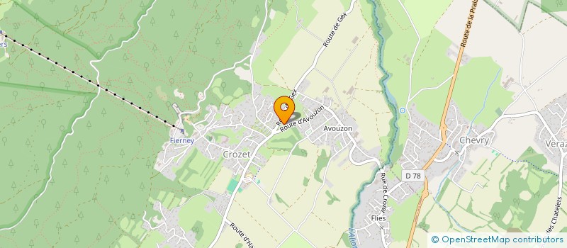 localisation de l'entreprise PIYADI GAMAGE  CROZET