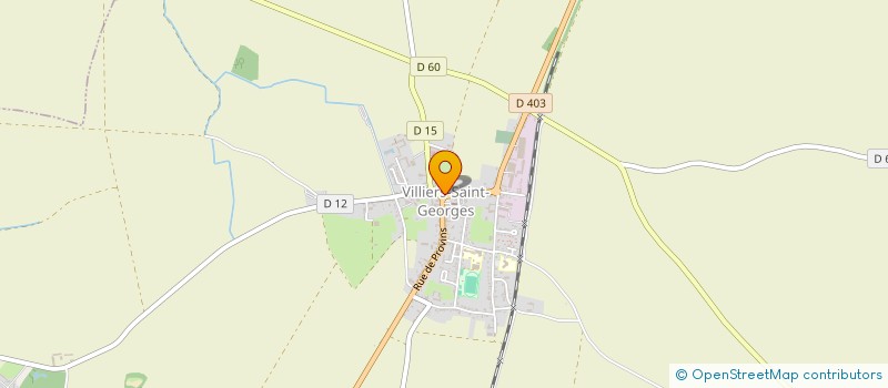 localisation de l'entreprise PIZ'BERGALI à VILLIERS-SAINT-GEORGES