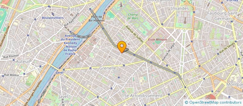 localisation de l'entreprise PIZMOZ S.A.S.  PARIS