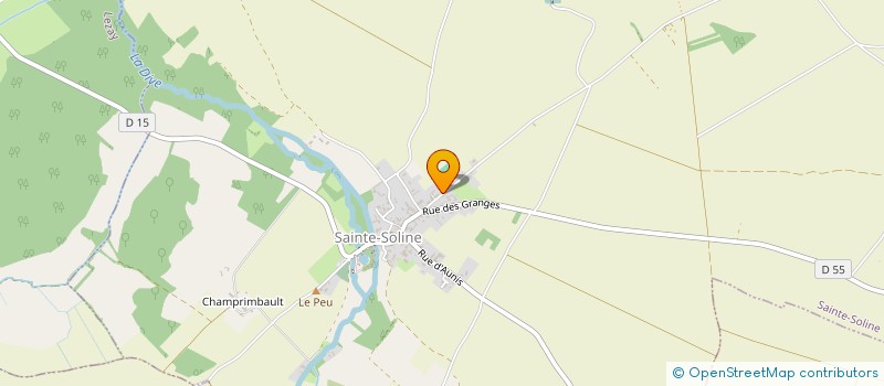 localisation de l'entreprise PIZON  SAINTE-SOLINE