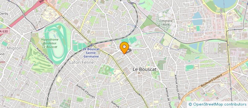localisation de l'entreprise PIZZ' A FLO à LE BOUSCAT
