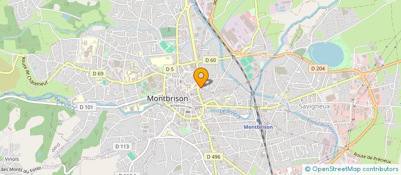 localisation de l'entreprise PIZZ'A VITTO à SAVIGNEUX
