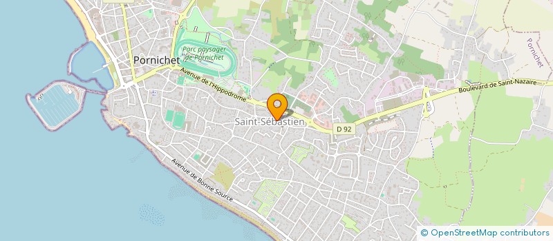 localisation de l'entreprise PIZZ'AL CAPONE à PORNICHET