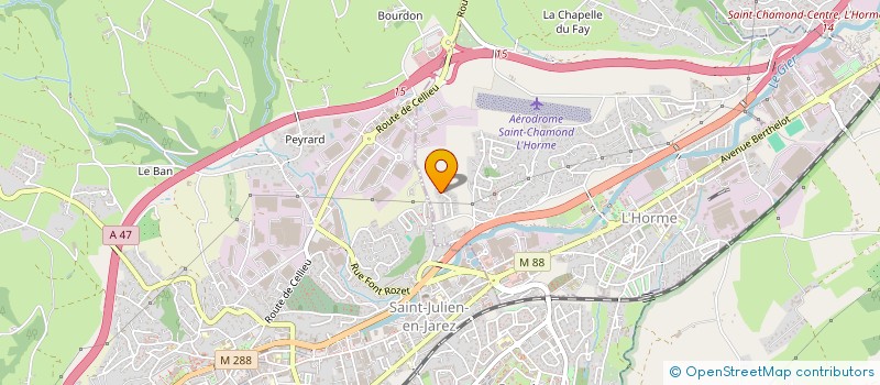 localisation de l'entreprise PIZZ'ALIF MONTPELLIER  L'HORME