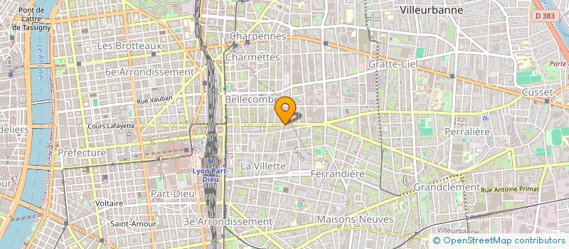 localisation de l'entreprise PIZZ'APPEL à LYON