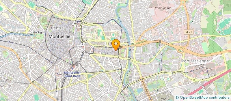localisation de l'entreprise PIZZ'ART à MONTPELLIER