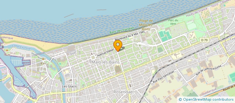 localisation de l'entreprise PIZZ ' ARTIST à DUNKERQUE