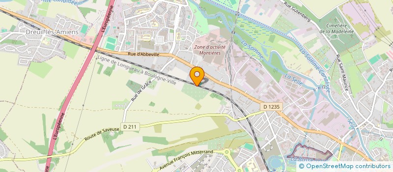 localisation de l'entreprise PIZZ AVENIR à AMIENS