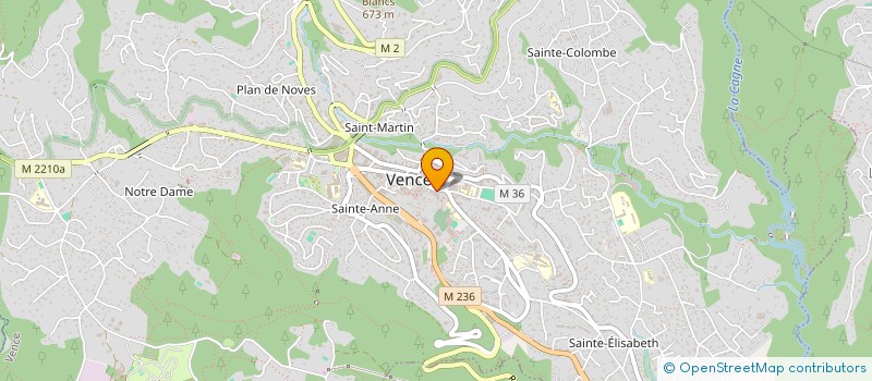 localisation de l'entreprise PIZZ BURG  VENCE