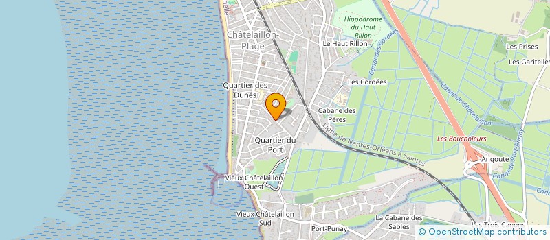 localisation de l'entreprise PIZZ BY K à CHATELAILLON-PLAGE