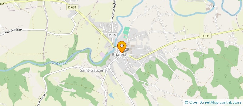 localisation de l'entreprise PIZZ CAPITALS à BRIATEXTE