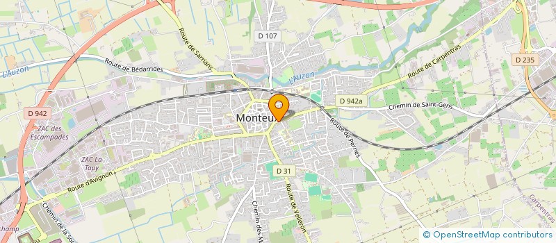 localisation de l'entreprise PIZZ & COOK  MONTEUX