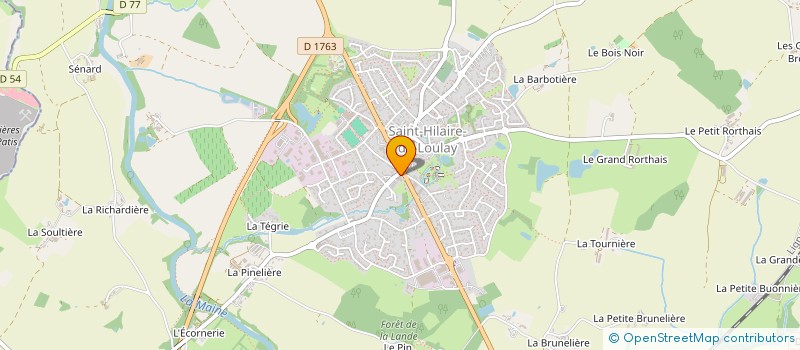 localisation de l'entreprise PIZZ'& FOUEES à MONTAIGU-VENDEE