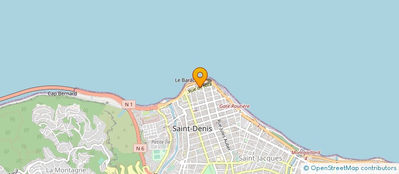 localisation de l'entreprise PIZZ OI SARL à SAINT-DENIS
