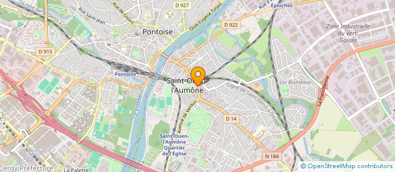 localisation de l'entreprise PIZZ'PIT à SAINT-OUEN-L'AUMONE