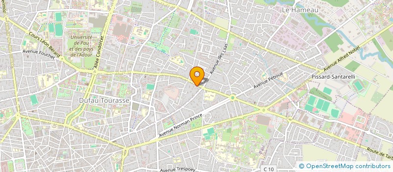localisation de l'entreprise PIZZ'S BEARN à PAU