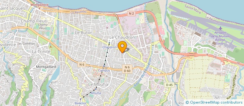 localisation de l'entreprise PIZZA 104 M à SAINT-DENIS