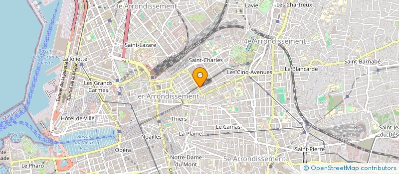 localisation de l'entreprise PIZZA 13 à MARSEILLE