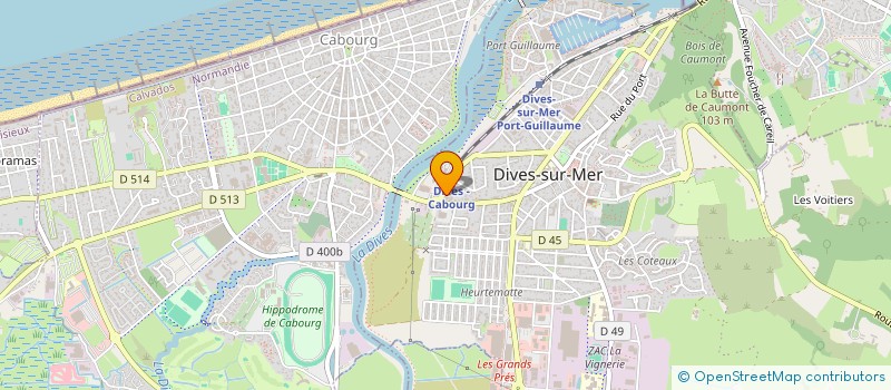 localisation de l'entreprise PIZZA 14 à DIVES-SUR-MER