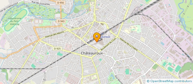 localisation de l'entreprise PIZZA 36 à CHATEAUROUX