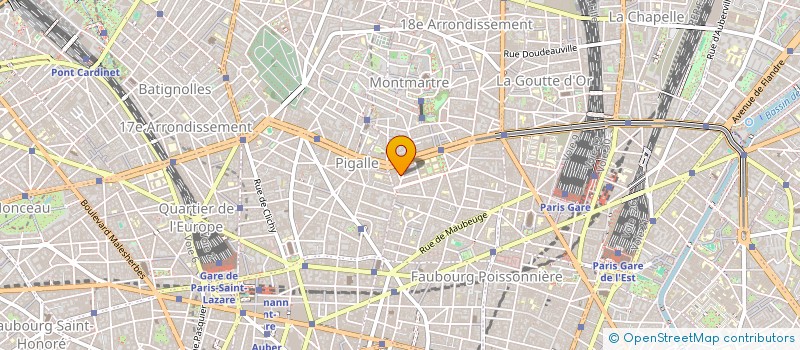 localisation de l'entreprise PIZZA AIR LINE'S à PARIS