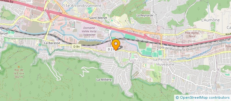 localisation de l'entreprise PIZZA AK à MARSEILLE
