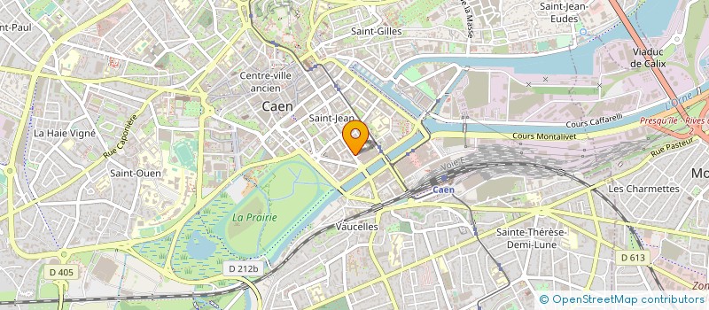 localisation de l'entreprise PIZZA AMALFI à CAEN