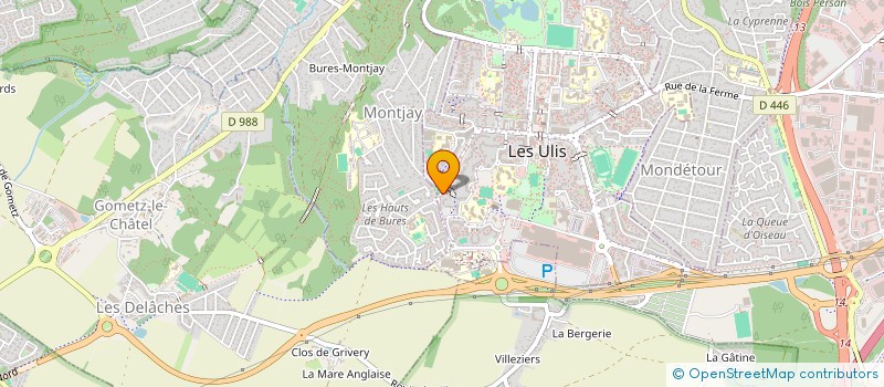 localisation de l'entreprise PIZZA ANDALOUS à LES ULIS