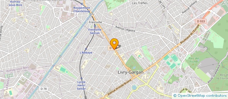 localisation de l'entreprise PIZZA ANGELICA à LIVRY-GARGAN